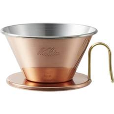 Filter Holders Carita coffee dripper copper made to four people TSUBAME Kalita WDC-185#