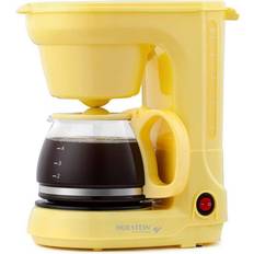 Yellow Coffee Makers Holstein Housewares HH-0914701 5-Cup Coffee