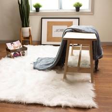 Carpets & Rugs Super Area Rugs Ultra Soft & Fluffy White