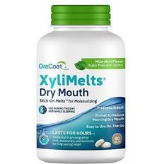 Saliva Stimulation Products Quest Products LLC OraCoat XyliMelts for Dry Mouth Relief, Mild Mint, Count
