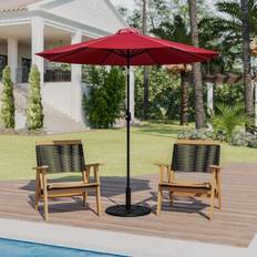 Flash Furniture Parasols & Accessories Flash Furniture Kona Red FT Umbrella with