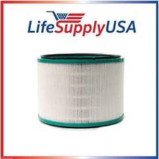 Dyson pure cool Air Treatment LifeSupplyUSA 6x8.5Replacement HEPA Filter for Dyson 2nd Generation Desk Air Purifiers Pure Cool Link Desk Purifiers