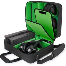 Protection & Storage USA GEAR Xbox Series X Carrying Case Compatible with Xbox Series X Console & Xbox Series S - Customizable Interior
