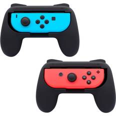 Nintendo Switch Controller Grips Beastron Joy Con Grips Compatible with Nintendo Switch Handle Kit for Joy Con Controller 2