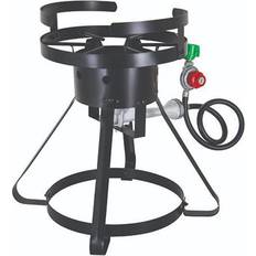 Gas Grill Accessories Chard Burner Stand and Regulator