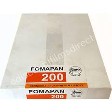 Foma Film FOMAPAN 200 Creative 4x5" Black and White Negative Film, 50 Sheets