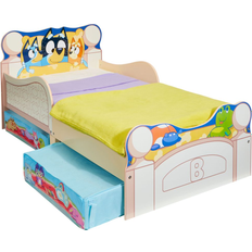 Tiere Kinderbetten Bluey Toddler Bed with Underbed Storage Drawer 70x140cm