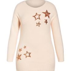 Evans Sequin Star Sweater