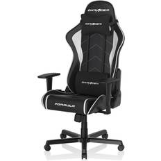 DXRacer Formula Gaming Chair, 3D Armrests, Adjustable Recline with Head Pillow and Lumbar Support, Standard, Black & White