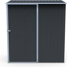 Metal shed floor Build-Well 7022891 6 3 Metal Vertical Modern Storage Shed without Floor Kit (Building Area )