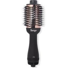 Heat Brushes L'ange HAIR Le Volume 2-in-1 Titanium Brush Dryer Black Hot Air Blow Brush