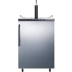Full size refrigerator Summit SBC635MSSTB 24 Wide 5.6 Cu. Ft. Capacity Kegerators