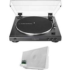 Audio technica lp60xbt Audio-Technica AT-LP60XBT Automatic Stereo Turntable (Black) with Speaker System