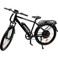 GoPowerBike E-City Bikes GoPowerBike GoEagle Electric Bike, Black Unisex
