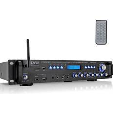 Bluetooth audio receiver Pyle 3000 Watt Pro Home Audio Multi Channel Bluetooth Hybrid Amplifier Receiver