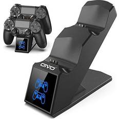 Ps4 dualshock controller Game Controllers PS4 Controller Charger, PS4 Charger USB Charging Dock Station Compatable with Dualshock 4, Upgraded Port