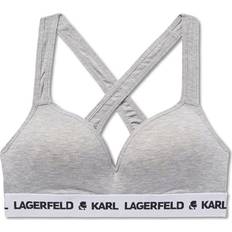 Karl Lagerfeld Logo Padded Bra