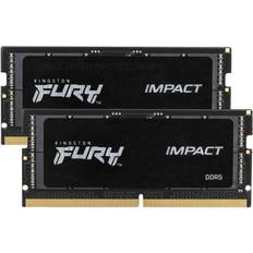 RAM minne Kingston Fury Impact SO-DIMM DDR5 4800MHz 2x32GB (KF548S38IBK2-64)