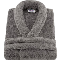 American Soft Linen Absorbent & Fluffy Fleece Bathrobe Unisex