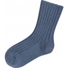 Joha Unterwäsche Joha Children's Wool Socks -Jeans Blue