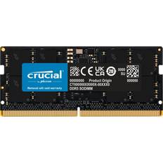 Crucial RAM minne Crucial SO-DIMM DDR5 4800MHz 16GB (CT16G48C40S5)