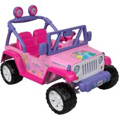 Plastic Electric Vehicles Fisher Price Power Wheels Disney Princess Jeep Wrangler