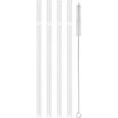 Tallerkener, Glass & Bestikk Zwilling Sorrento straws 4-pack Clear
