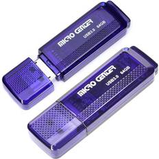 USB Flash Drives Micro Center SuperSpeed 2 Pack 64GB USB 3.0 Flash Drive Gum Size Memory Stick Thumb Drive Data Storage Jump Drive (64G 2-Pack)