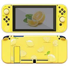 Nintendo switch oled bundle Gaming Accessories BelugaDesign Lemon Switch Bundle Fruit Food Spring Cartoon Pastel Case Cover Shell
