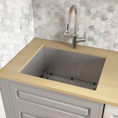 Stainless steel utility sink Ruvati 23" Deep Laundry Utility Sink Undermount