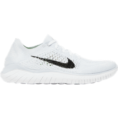 Nike Women Running Shoes Nike Free RN Flyknit 2018 W - White/Black/Pure Platinum