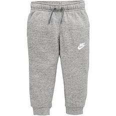 Jersey Hosen Nike Kid's Club Fleece Rib Cuff Pants - Carbon Heather