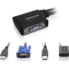 KVM Switches IOGEAR GCS22U 2-Port USB KVM Switch with Built-in Cable