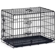 Karlie Dog Crate with 2 doors 77x47x54 Black - Black