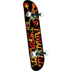 Oransje Komplette skateboards Powell Peralta Vato Rat Leaves One Off #191 7.5inch Mini Complete Skateboard