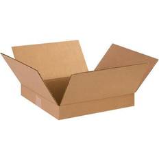 Corrugated Boxes SI Products 14x14x2 Standard Corrugated Shipping Box, 200#/ECT, 25/Bundle (14142) Quill