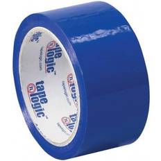 Tape Logicï¿½ Carton-Sealing Tape, 3" Core, 2" x 55 Yd. Blue, Pack Of 18