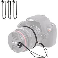 Rear Lens Caps Foto&Tech 3 Pieces Camera Lens Cap Holder Canon Nikon Sony