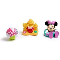 The First Years Disney Minnie Mouse Bath Toys Minnie Sand Castle and Beach Ball Bath Squirters 3 Pack