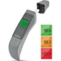 Fever Thermometers Sunbeam Infrared No Touch Dual Usage Thermometer: Forehead/Ear