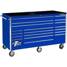 Tool Trolleys 72 In. 19 Drawer Roller Cabinet, Blue