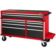 Tool box drawer DIY Accessories Milwaukee 56" High Capacity 10-Drawer Steel Storage Tool Cabinet