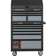 Tool box drawer DIY Accessories SHOPMAX 36 in.W 12-Drawer Tool Chest and Rolling Cabinet Combo