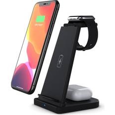 Phones with wireless charging Marquee Innovations 3-in-1 Fast Wireless Charging Stand