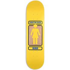 Decks Girl Skateboards Yellow Griffin Gass 93 Til Skateboard Deck