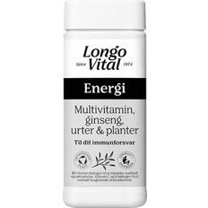 A-vitaminer Vitaminer & Mineraler LongoVital Energi 180 st