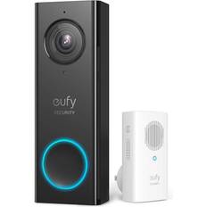Eufy doorbell Electrical Accessories Recertified eufy Security Wi-Fi Video Doorbell, 2K Resolution, Real-Time Response, No Monthly Fees, Secure Local Storage, Free Wireless Chime