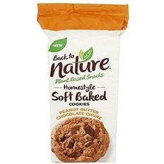 Back To Nature Homestyle Soft Baked Cookies Peanut Butter Chocolate Chunk
