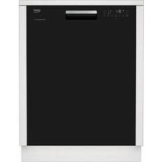 Beko Dishwashers Beko DUT25401B 24" Front Control with 14 Settings Black