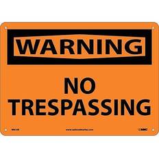 No Trespassing, 10X14, .040 Aluminum, Warning Sign